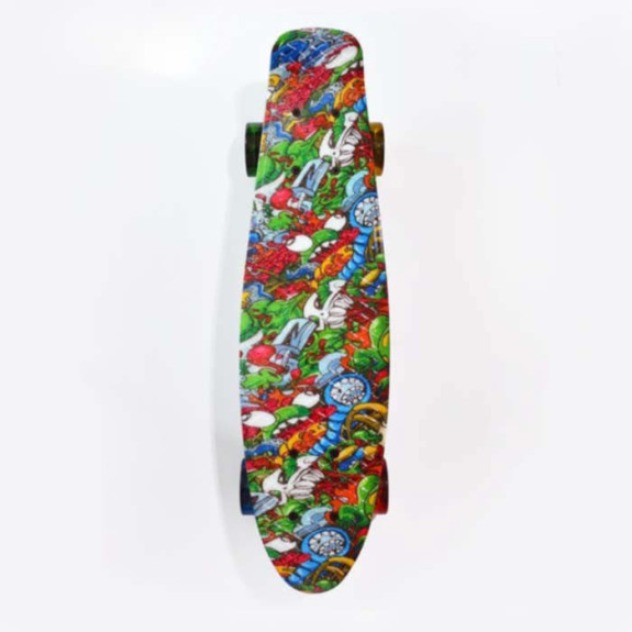 Skateboard - Seamless Pattern